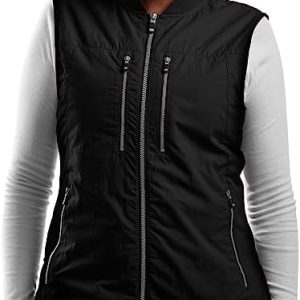 SCOTTeVEST 101 Vest for Women – 9 Hidden Pockets – Water Repellent for Travel & More